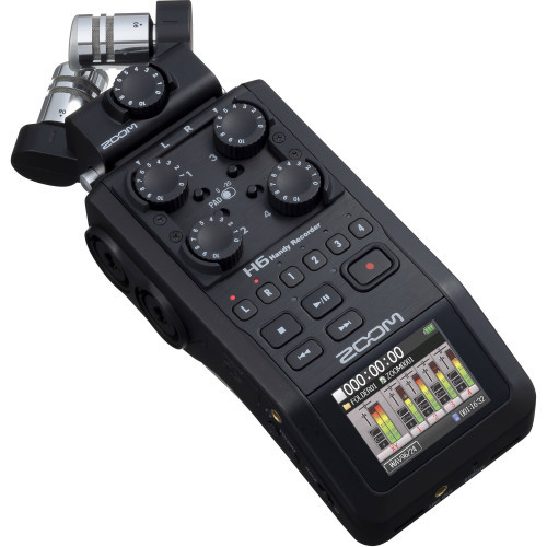 ZOOM H6 BLACK Mic Recorder